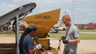 Earth Blox Bp714 Compressed Earth Block Press Machine