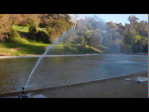 FireBozz Mini running in high wind conditions
