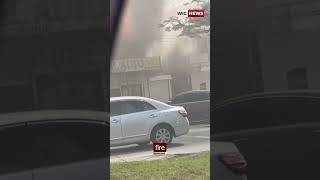 Building Engulfed in Flames on South Road, Georgetown | Firefighters Respond Building Engulfed in Flames on South Road, Georgetown | Firefighters Respond