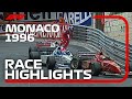 1996 monaco grand prix race highlights