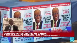 Gabon : le directeur de campagne d’Albert Ondo Ossa demande 