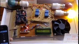 Home Automation System controlled from Android phones using BLE