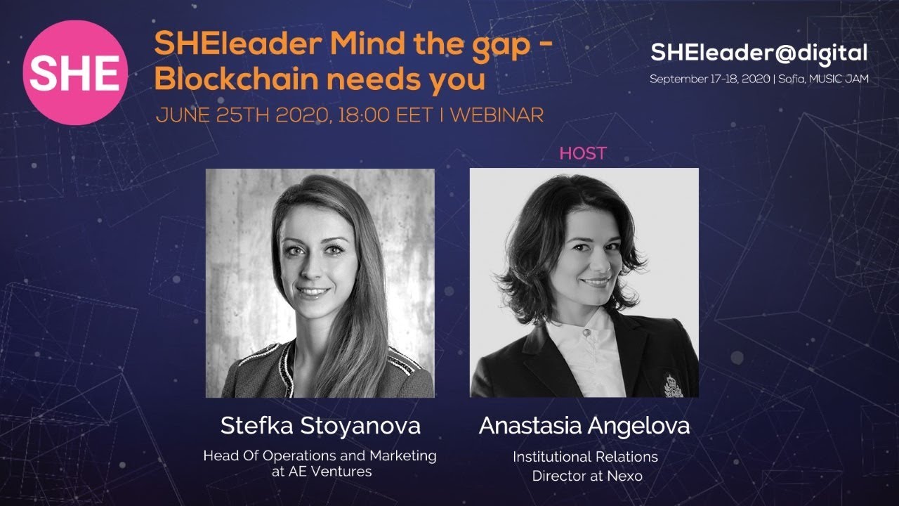 SHEleader Mind the Gap: Blockchain Needs You