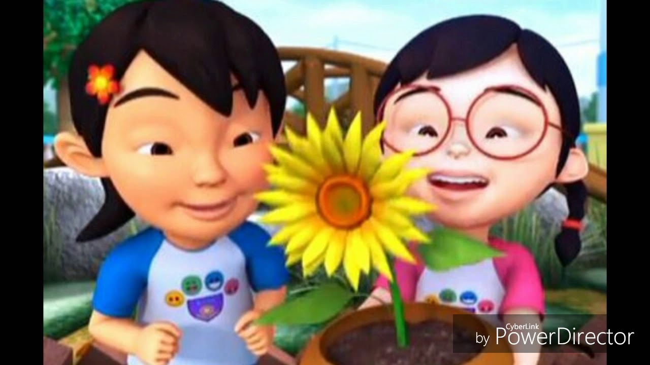 Upin Ipin Mei Mei Nyanyi Laqu Bunqa Matahari Cooomeel Sanqat Youtube