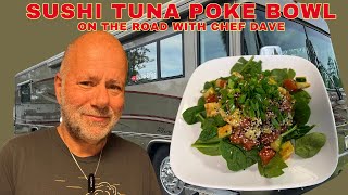 SUSHI TUNA POKE BOWL - RV COOKING! by All-in-RVing 102 views 3 weeks ago 13 minutes, 35 seconds