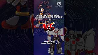 Archie Shadow vs IDW Megatron #shorts