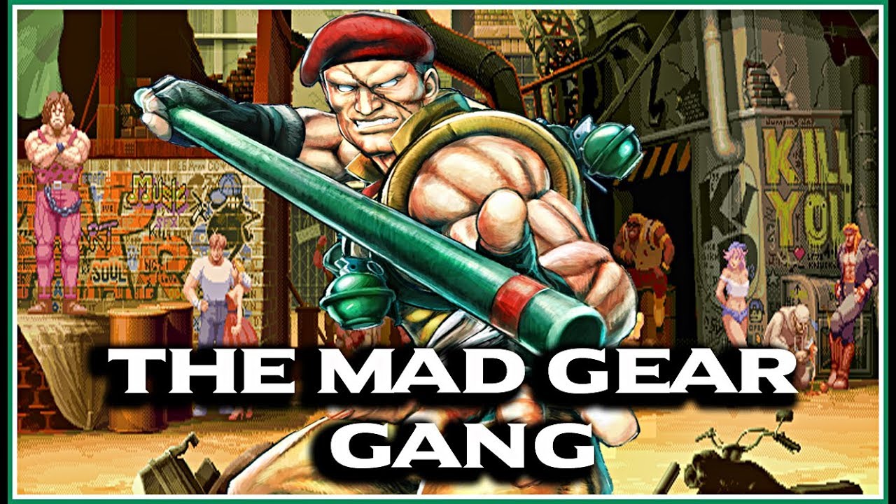 Who are The Mad Gear Gang ? - Final Fight Lore - YouTube