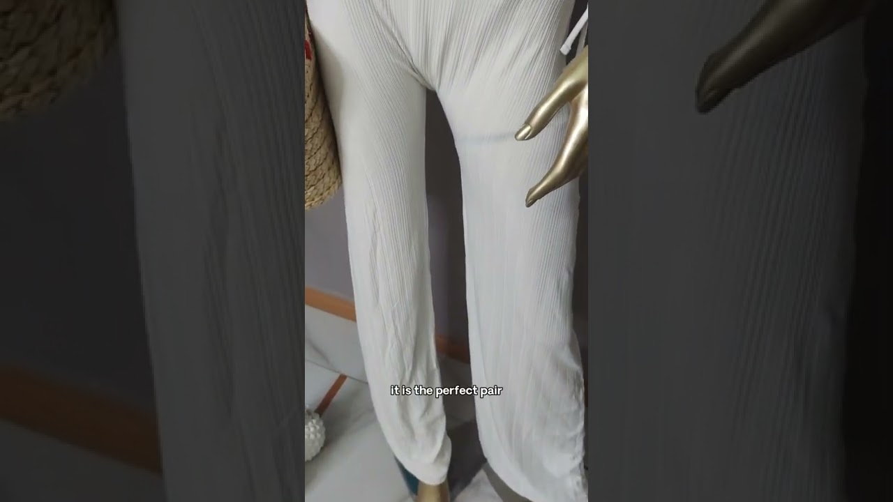 cotton cover-up pant