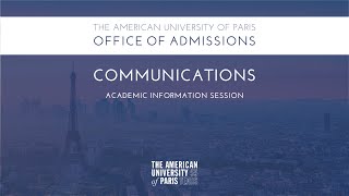 Communications Major at AUP