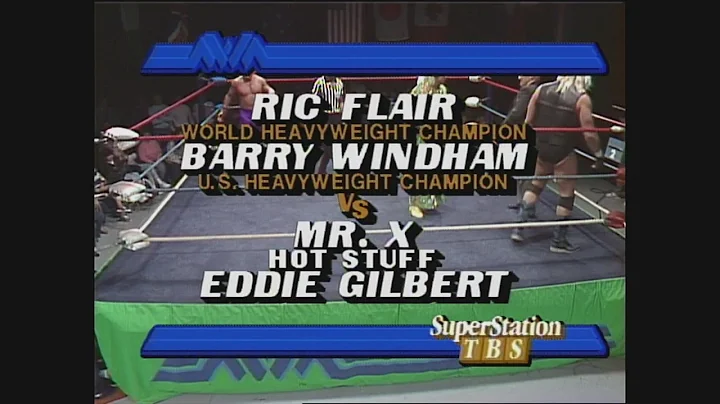Barry Windham/Ric Flair vs Eddie Gilbert/MisterX (...