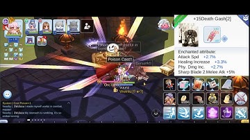 Death gash +15 vs Assassination Katar + 10 for Crs/Crit build Gx [Ragnarok M Eternal Love]