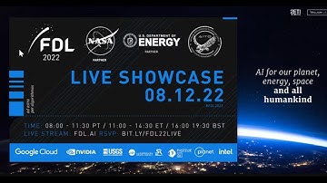 Frontier Development Labs (FDL) - Final Showcase 2022 - USA