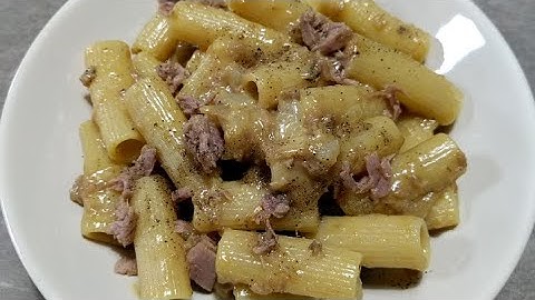 CARBONARA DI TONNO semplicemente deliziosa!