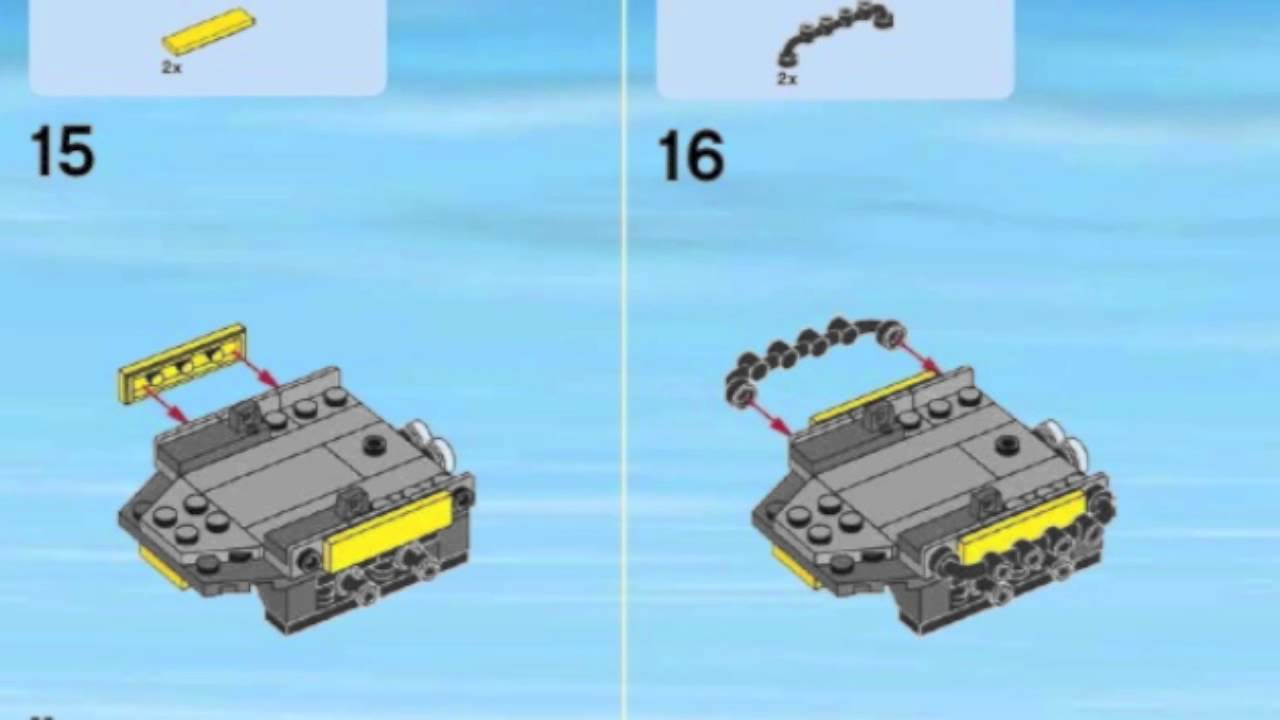 Lego Deep Sea Operation Base - 60096 Bag 1 - YouTube Swedish Brick