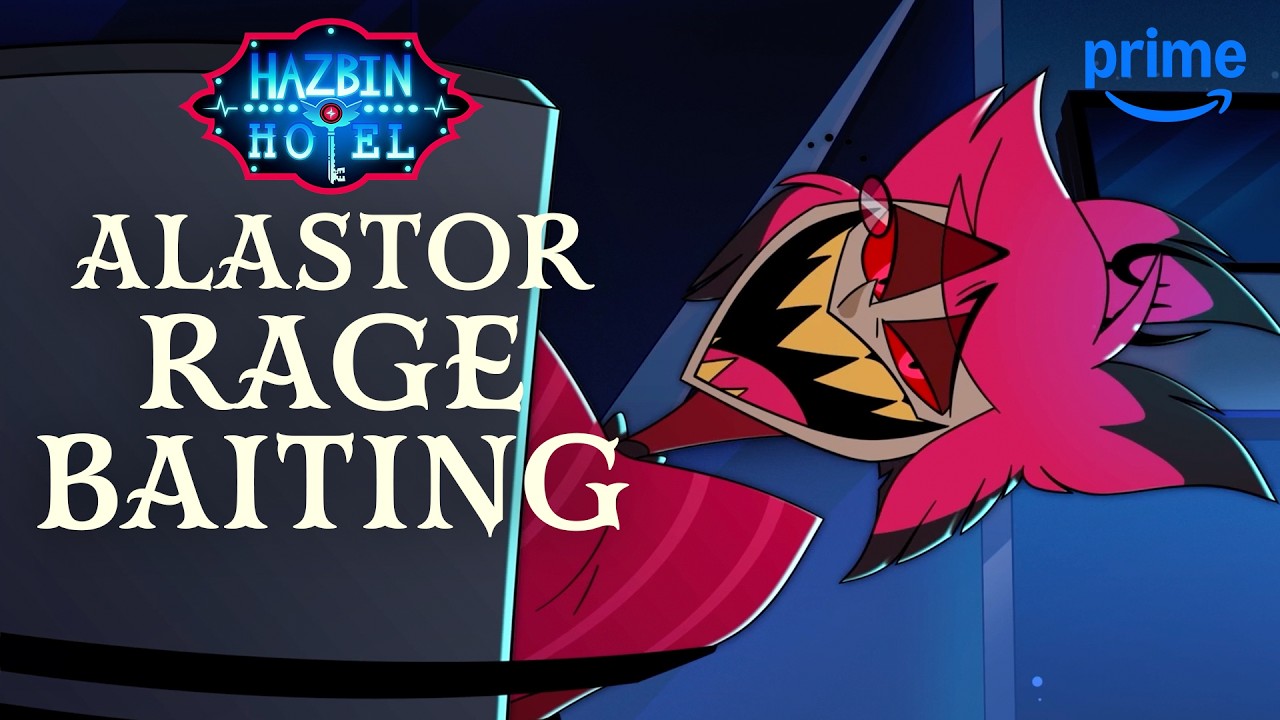 Alastor Rage-Baiting Everyone for 8 Minutes | Hazbin Hotel | Prime Video