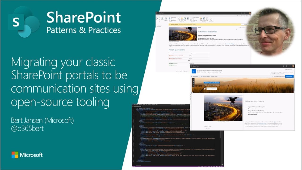 Community Call Demo - Migrating from classic publishing to communication sites in SharePoint Online - YouTube