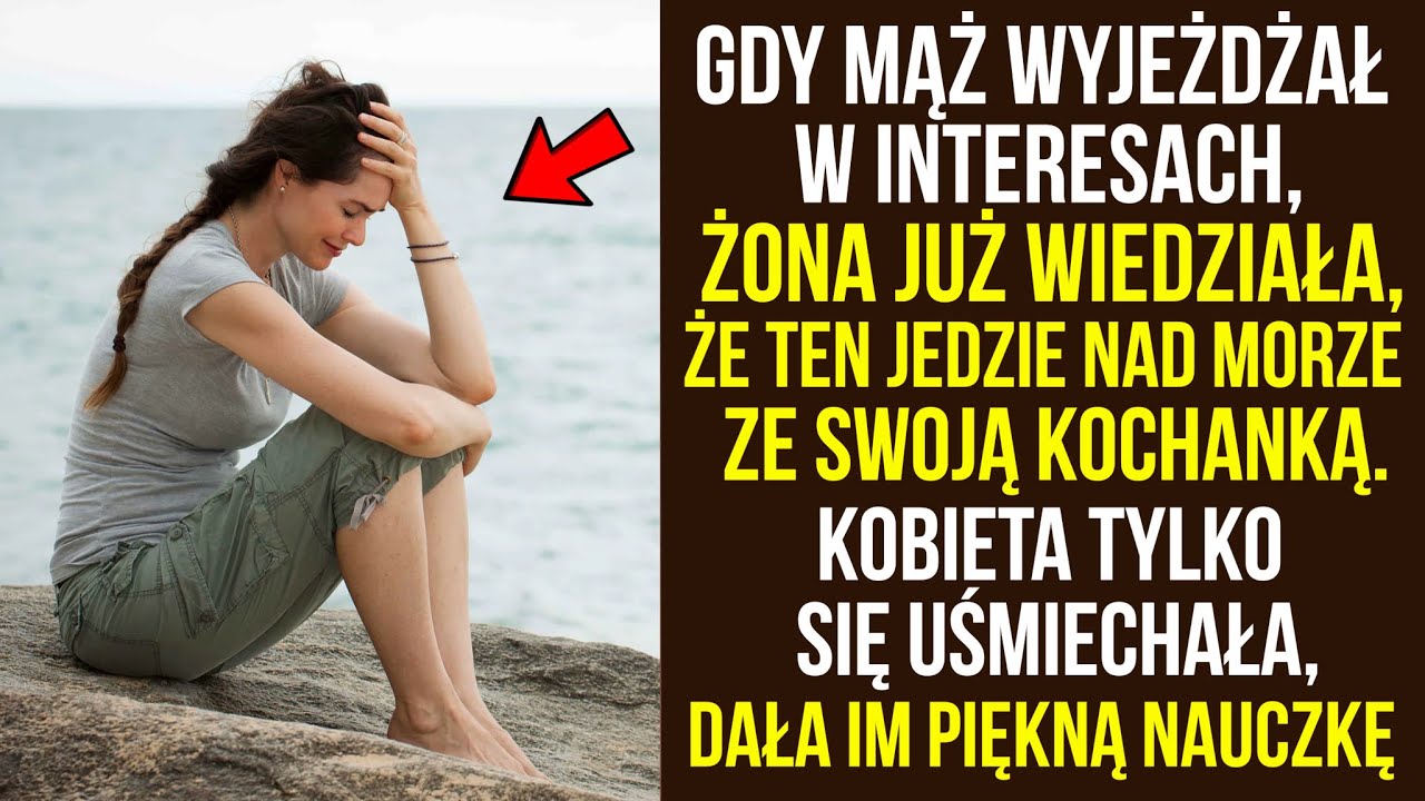 Dowiedziawszy się, że mąż jest nad morzem z kochanką, dała im piękną nauczkę!