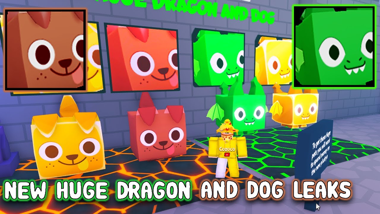 *NEW*🐉 Leaks of HUGE DRAGON & DOG In Pet Simulator X!
