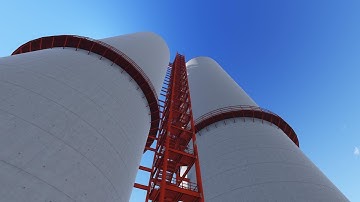 How to Create Staircase and Silo Cement and Render in Tekla Structures