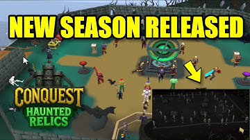 Conquest RSPS: *New INSANE Haunted Relics Season Released* Gridmaster Game Mode Grinds #1! +BIG G/A