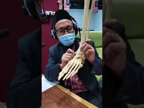 [Sakit Pergelangan Kaki] Doktor di Radio Pahang fm: Asst. Prof. Dr. Mohd Adham Shah Ayeop
