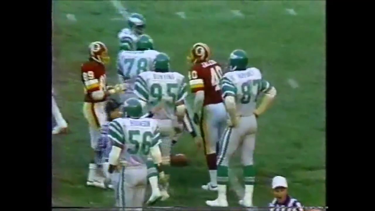 1980 Eagles at Washington pt 1 - YouTube