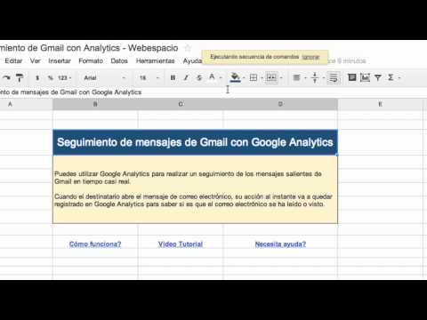 Seguimiento de mensajes de gmail con google analytics