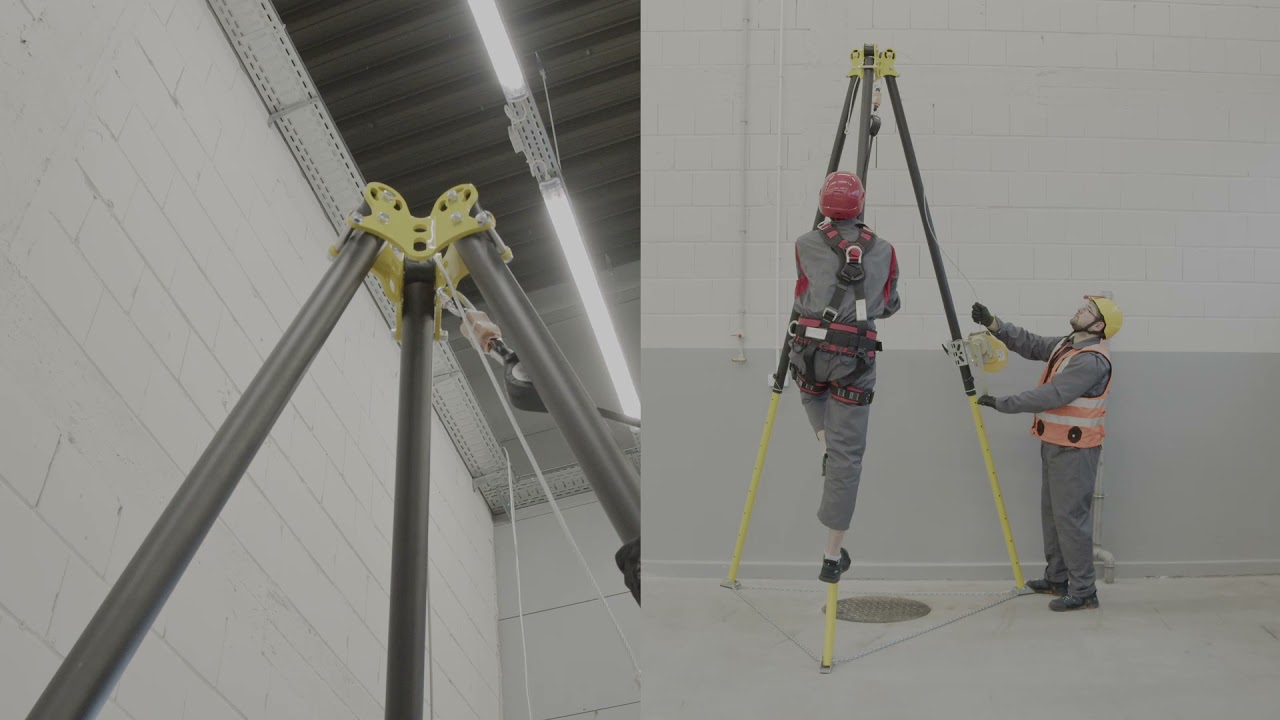 TM 15 - Lekki aluminiowy statyw bezpieczeństwa - Montaż [PL] PROTEKT