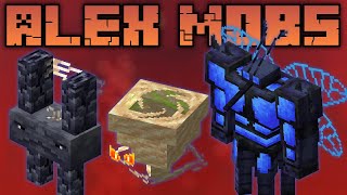 В Alex's Mobs Новый Босс, Песчаные Вихри И Страддлеры- Обзор Обновы 1.7.1 На Minecraft 1.16.4 1.16.5