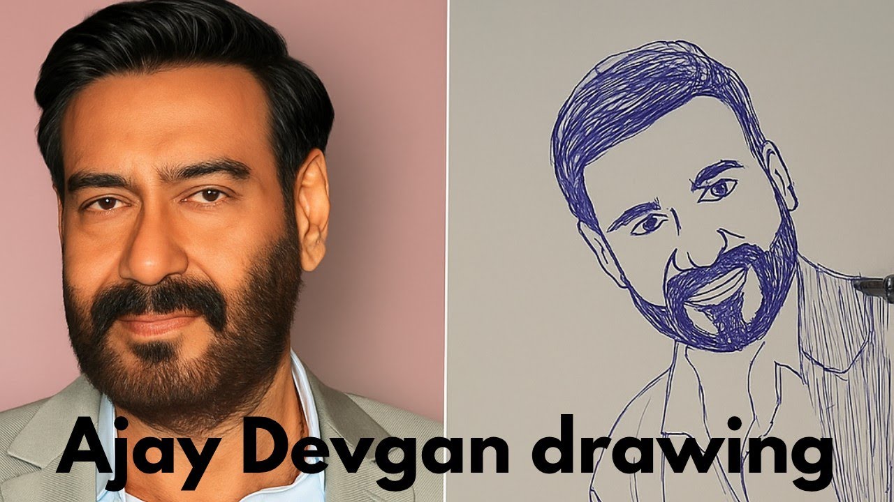 Ajay Devgan fan art 🎨🖌️