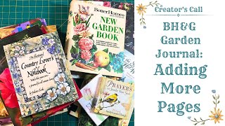 Adding Special Pages To Prayer Garden Journal, Part 3 | 5-Ring Binder Journal