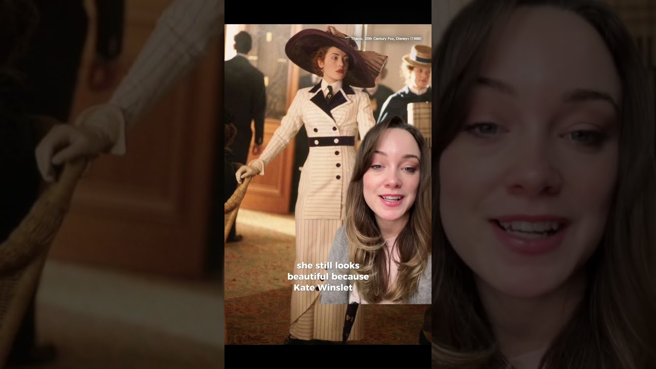Rose's style evolves throughout the Titanic film - this is the symbolism of her style evolution