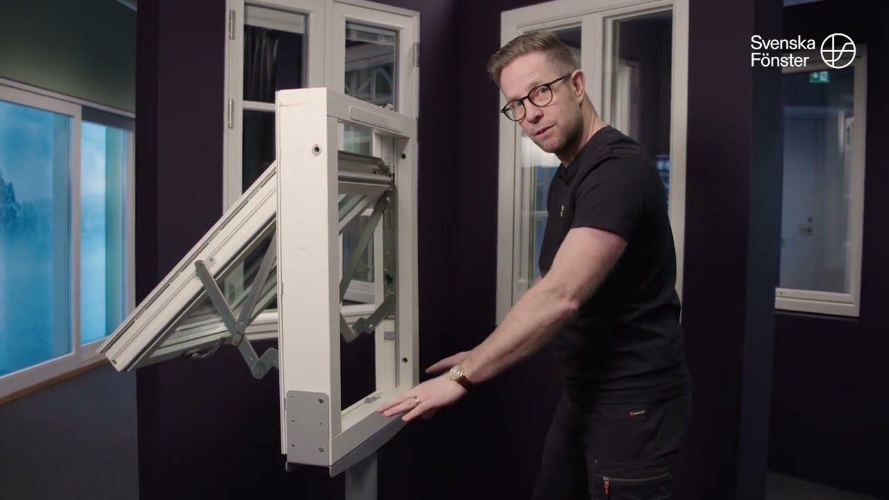 Funktionen hos vridfönster