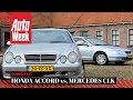 Occasion dubbeltest - Honda Accord Coupé vs Mercedes CLK