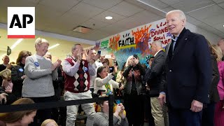 Joe Biden visits Delaware campaign headquarters