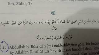 İnsanlarin En Hayirlisi Ki̇mdi̇r. Kısa Hadisi Şerifler 5