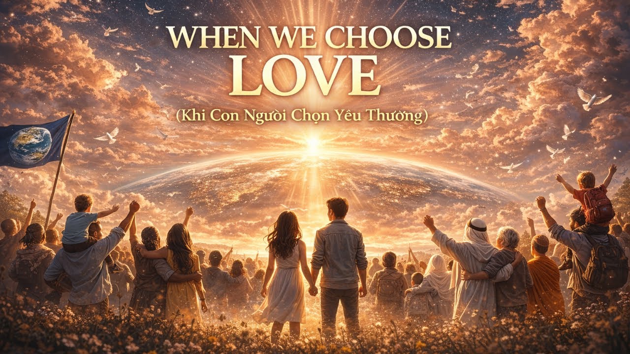 When We Choose Love 🌍❤️ | Global Peace Anthem 2026 – Official Lyric Video (Healing Humanity)