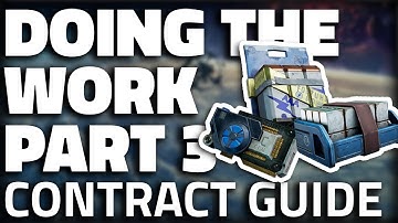 Doing The Work Part 3 - ICA Contract Guide - The Cycle Frontier