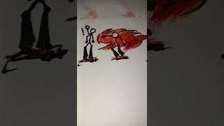 How to draw body with powers #stickman #sketch #tutorial #drawing #viral