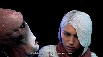 Watching movie with Tempest crew (Jaal romance) - Mass Effect: Andromeda