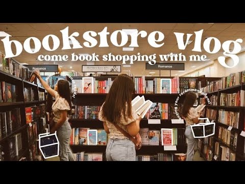 bookstore vlog ☕️✨ book shopping at barnes & noble + book haul! (romance, booktok, mystery)