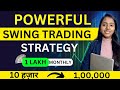 Best swing trading strategy  the only indicator you need for swing trading  10 15 fix profit 