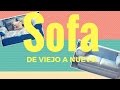 DIY Sillón de viejo a nuevo, funda para sofa. Animación DI