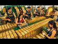 Inside a 24K Gold Factory – From Raw Ore to Pure Gold Bars