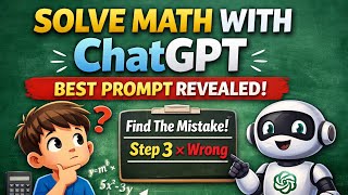 This ChatGPT Prompt Will Change How You Study Maths!