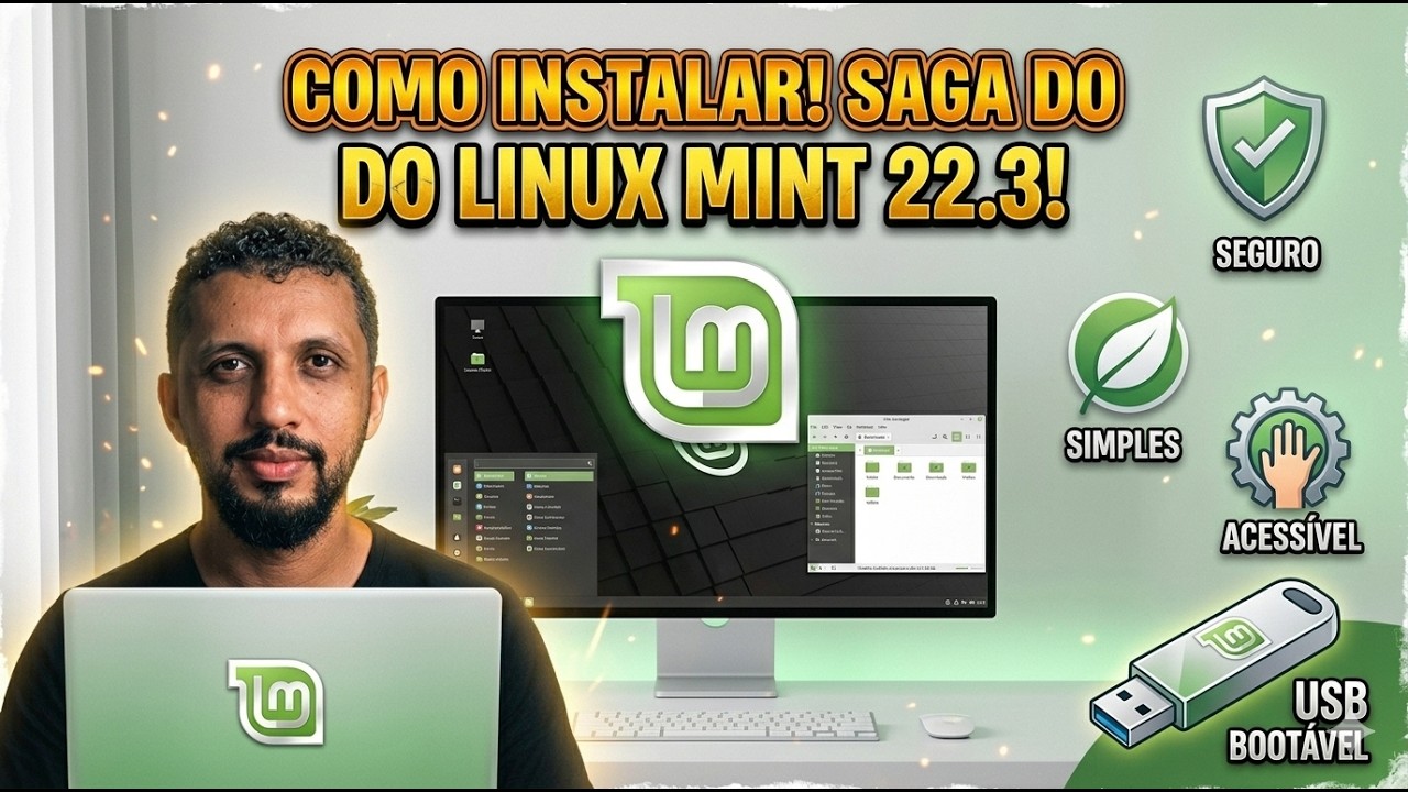 Como Instalar o Linux Mint 22.3: O Guia Definitivo para Iniciantes ...