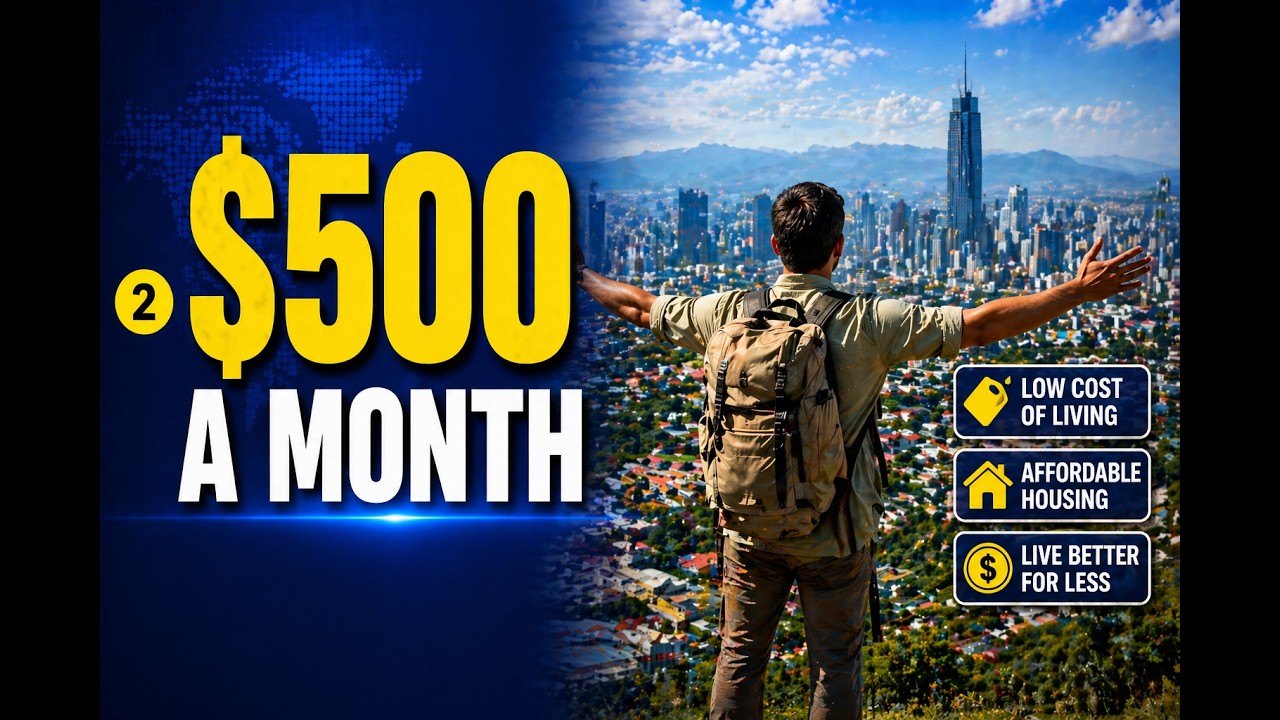 10 Cheapest Countries to Live on $500 per Month In 2026 - YouTube