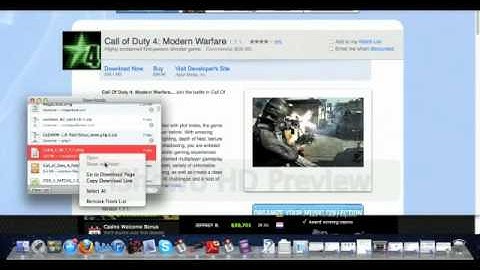 HOW to download Call of duty 4( Multiplayer works, for Mac os x Lion)