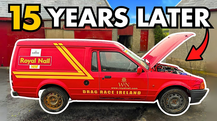 I FOUND The ROYAL NAIL! *600HP Ford Escort COSWORTH VAN*