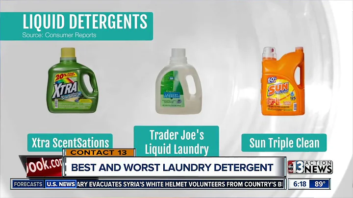 Best and worst laundry detergent